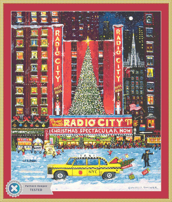 Radio City Christmas Spectacular (Max Size/Color) cross stitch pattern by Patrick Gauthier