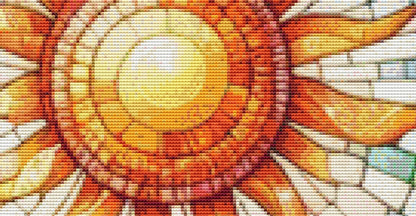 Everheart Mosaic (Max) counted cross stitch pattern by World of Love Hearts/Adrian G. Eyre
