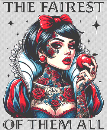 The Fairest of Them All cross stitch pattern by SFIPS Art Gallery