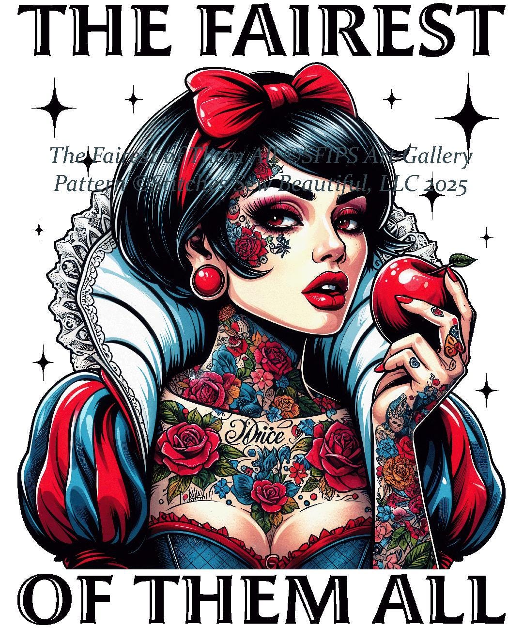The Fairest of Them All cross stitch pattern by SFIPS Art Gallery