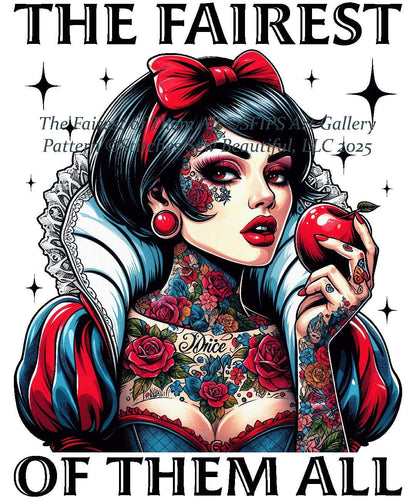 The Fairest of Them All cross stitch pattern by SFIPS Art Gallery