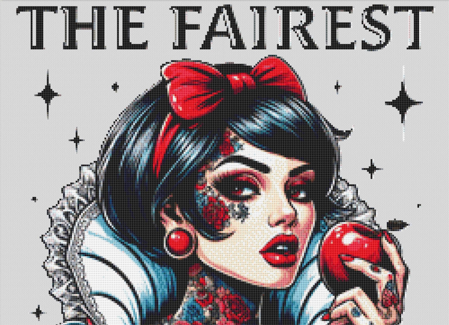 The Fairest of Them All cross stitch pattern by SFIPS Art Gallery
