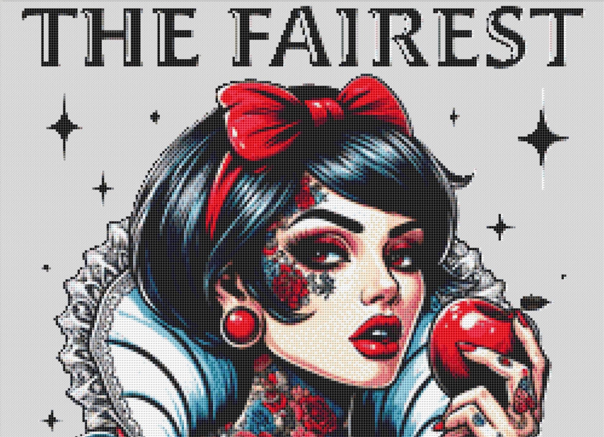 The Fairest of Them All cross stitch pattern by SFIPS Art Gallery