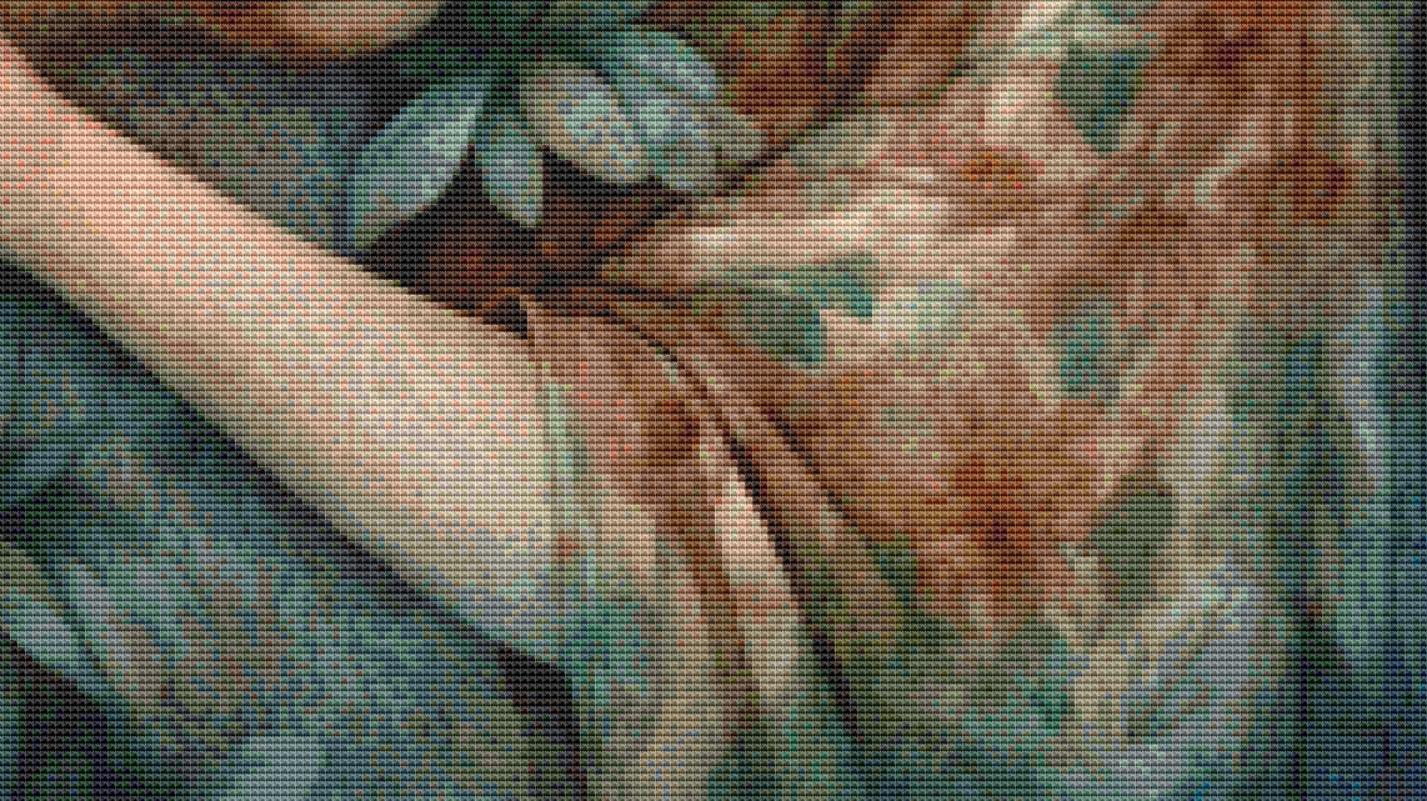 Animal Lovers 3 counted cross stitch pattern by Dutch Lady Mystic Art