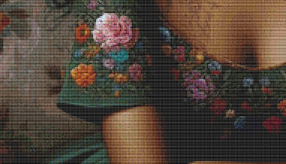Valentina counted cross stitch pattern by Ana Dias