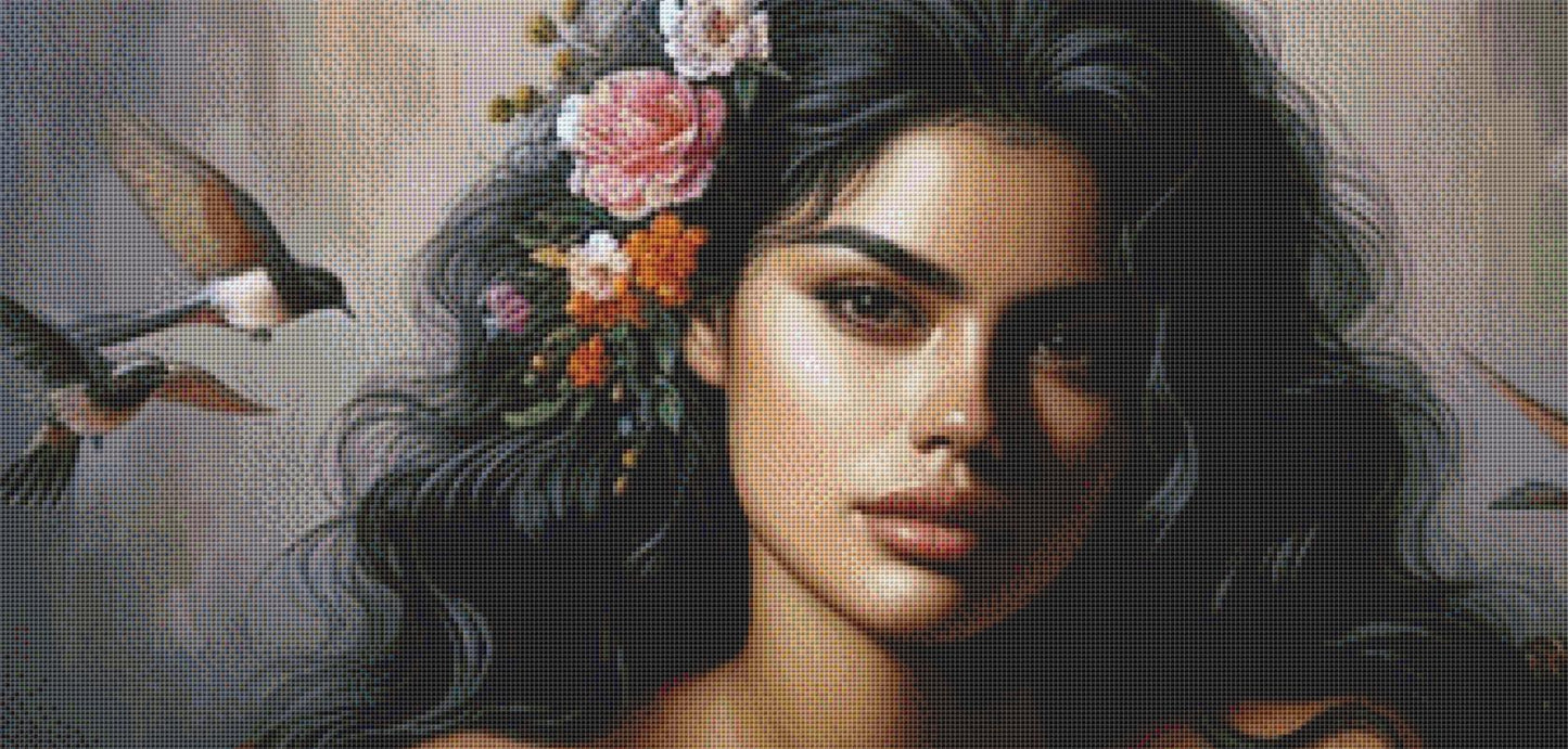 Valentina counted cross stitch pattern by Ana Dias