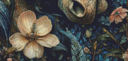 Bound counted cross stitch pattern by Serr.Kai A Quill & Ink