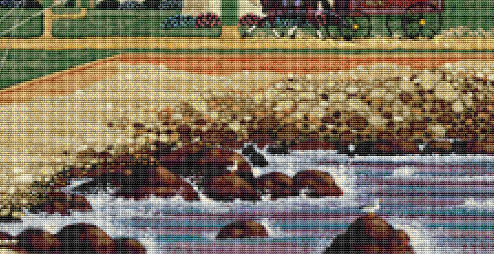 After the Rain counted cross stitch pattern by Heronim/Ansada Art Licensing Group, LLC