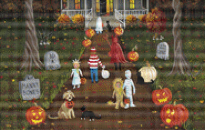 Enter If You Dare (Small) counted cross stitch pattern by Kim Leo licensed by JMS Art Licensing