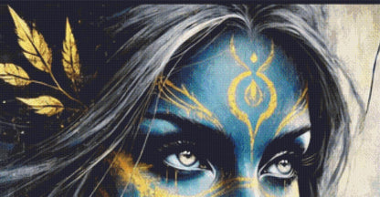 Charlize The Archer counted cross stitch pattern by Eder Jose Rosa