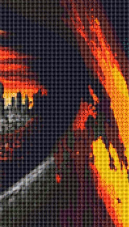 Visionary counted cross stitch pattern by SphinxDesignStudio