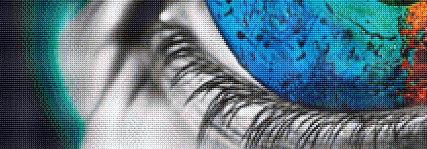 Visionary counted cross stitch pattern by SphinxDesignStudio
