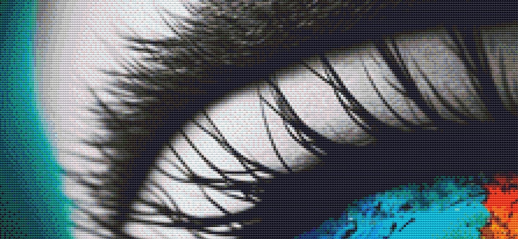 Visionary counted cross stitch pattern by SphinxDesignStudio