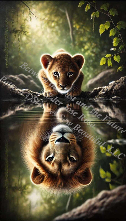 Between the Past and the Future counted cross stitch pattern by Eder Jose Rosa