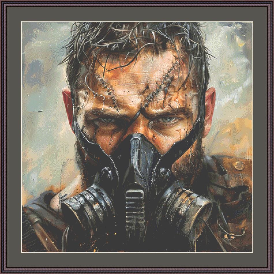 Apocalypse counted cross stitch pattern by The Art Revivalist