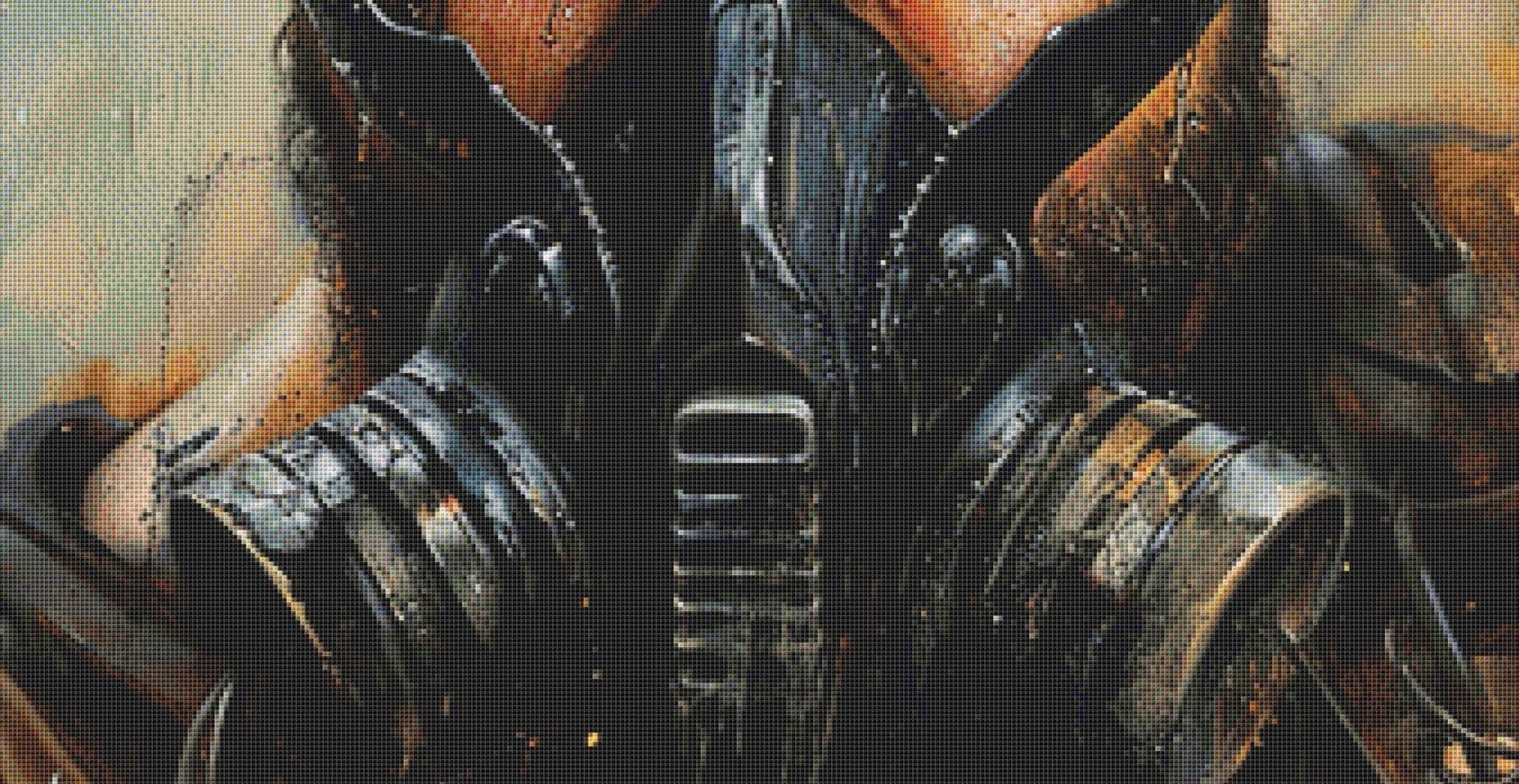 Apocalypse counted cross stitch pattern by The Art Revivalist