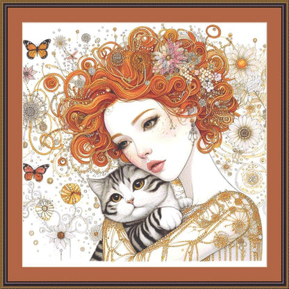 Galadriel counted cross stitch pattern by Ana Dias