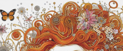 Galadriel counted cross stitch pattern by Ana Dias