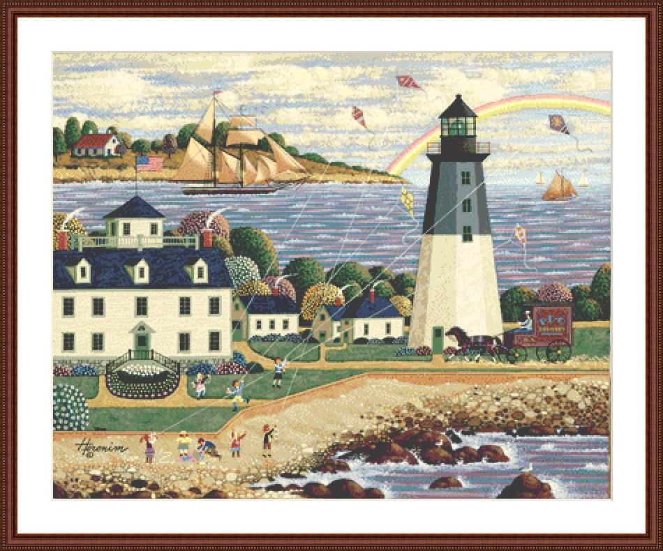 After the Rain counted cross stitch pattern by Heronim/Ansada Art Licensing Group, LLC