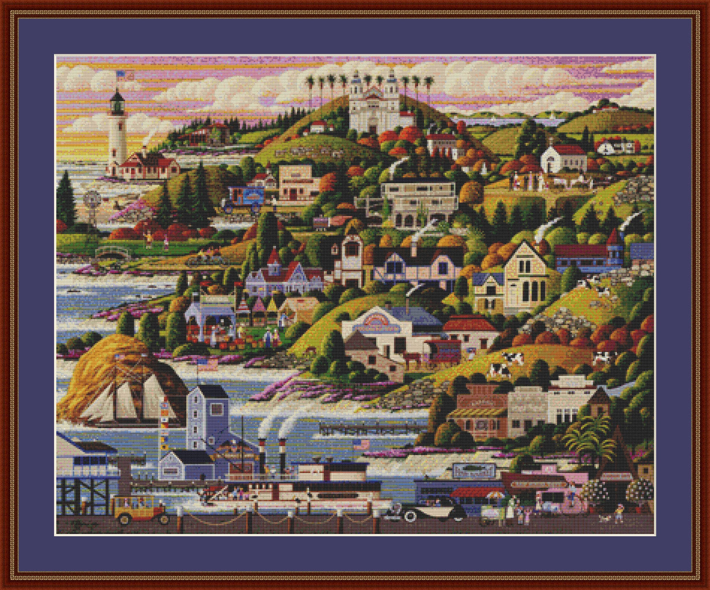 Castle Country counted cross stitch pattern by Heronim/Ansada Art Licensing Group, LLC