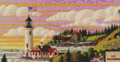 Castle Country counted cross stitch pattern by Heronim/Ansada Art Licensing Group, LLC