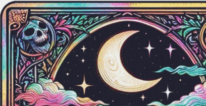 The King (Max Size/Color) counted cross stitch pattern by PULSARSvg