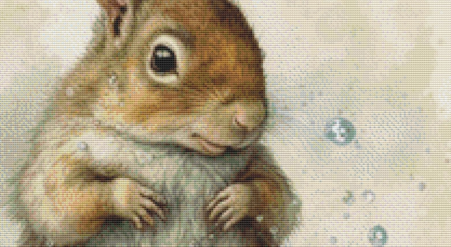 Chippy's Bath counted cross stitch pattern by Tammy L. Gross