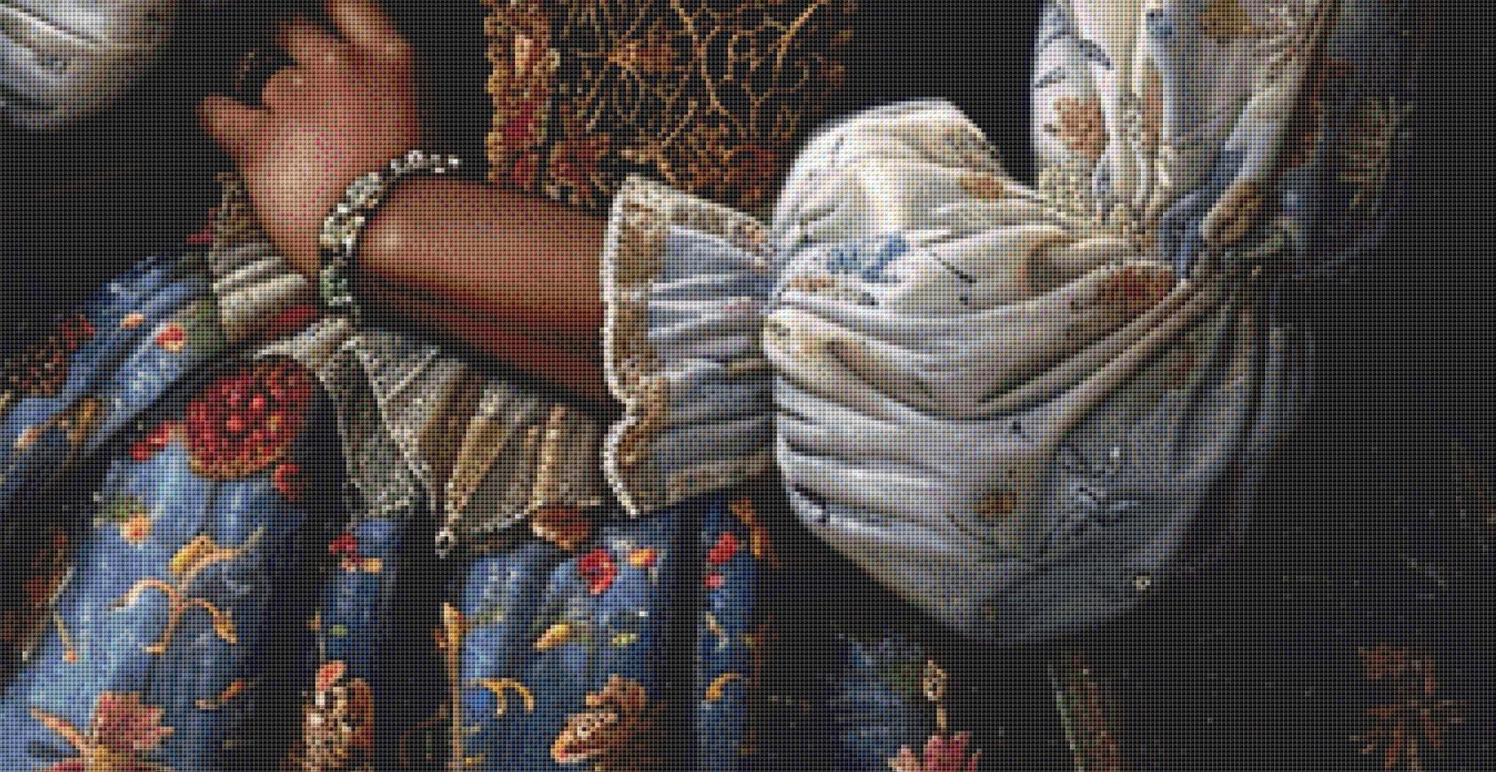 Deep Reflection (Max Size) counted cross stitch pattern by The Art Revivalist