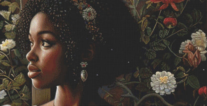 Deep Reflection (Max Size) counted cross stitch pattern by The Art Revivalist
