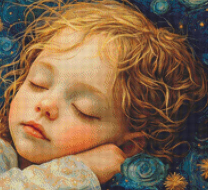 Celestial Dreams counted cross stitch pattern by Dreamlight Maris