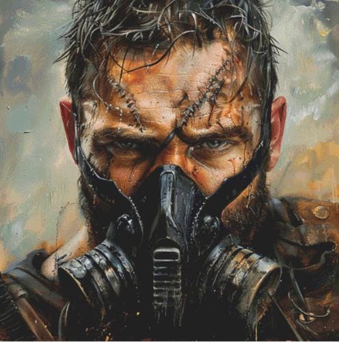 Apocalypse counted cross stitch pattern by The Art Revivalist