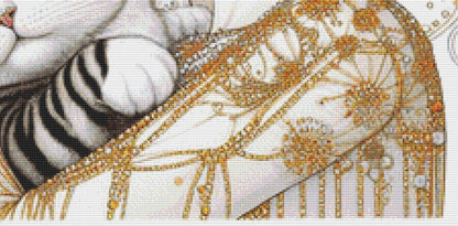 Galadriel counted cross stitch pattern by Ana Dias