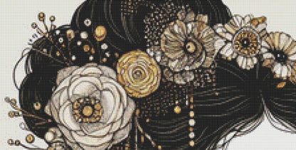 Kaitlyn counted cross stitch pattern by Ana Dias