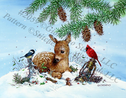 Giordano Studios #2059 counted cross stitch pattern by Giordano Studios, LLC