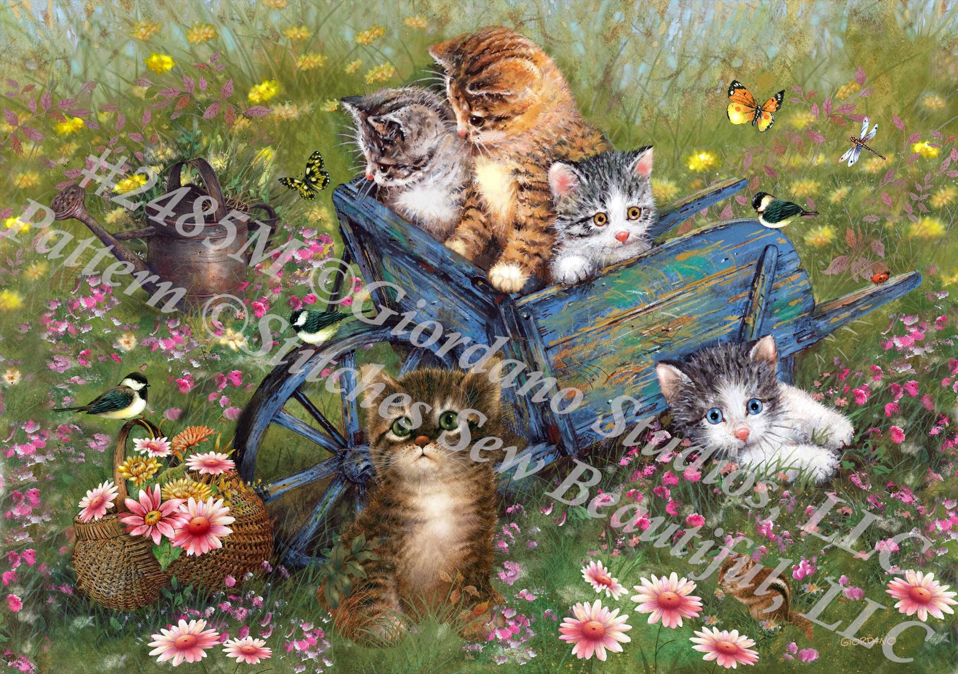 Giordano Studios #2485M counted cross stitch pattern by Giordano Studios, LLC