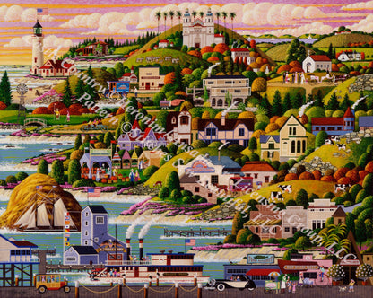 Castle Country counted cross stitch pattern by Heronim/Ansada Art Licensing Group, LLC