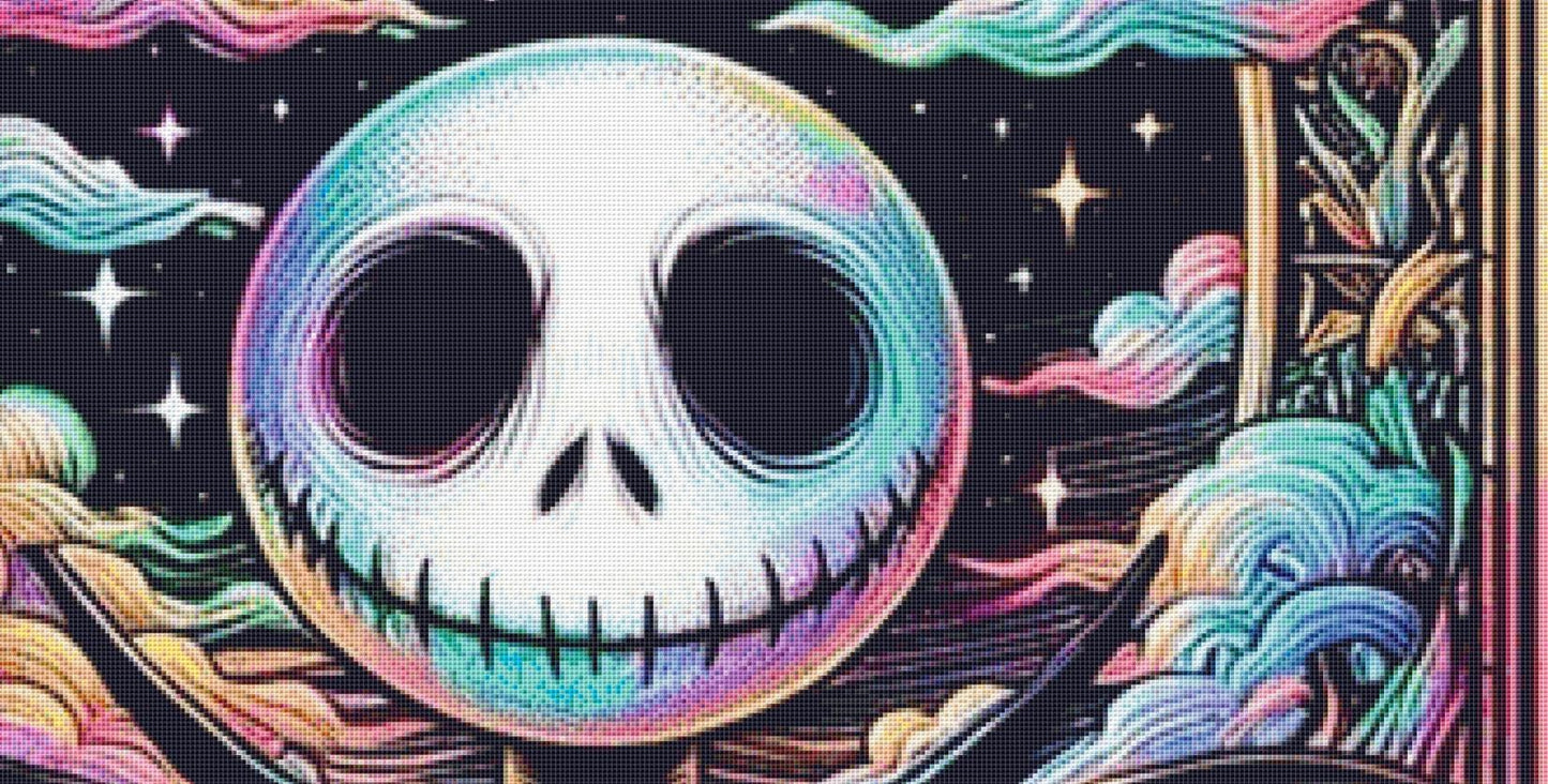 The King (Max Size/Color) counted cross stitch pattern by PULSARSvg