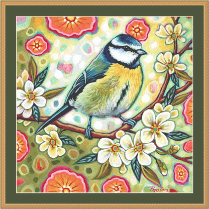 Blossom counted cross stitch pattern by Peggy Davis/Porterfields Fine Art Licensing