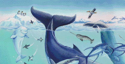 Under the Sea (Max Size/Color) counted cross stitch pattern by Rose Mary Berlin/Ansada Art Licensing Group, LLC