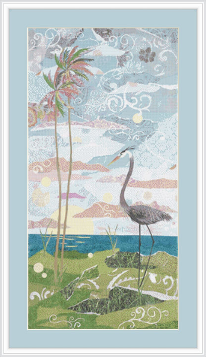 Day Break counted cross stitch pattern by Jennifer Peck/Ansada Art Licensing Group, LLC