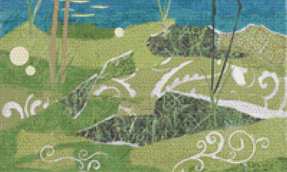 Day Break counted cross stitch pattern by Jennifer Peck/Ansada Art Licensing Group, LLC