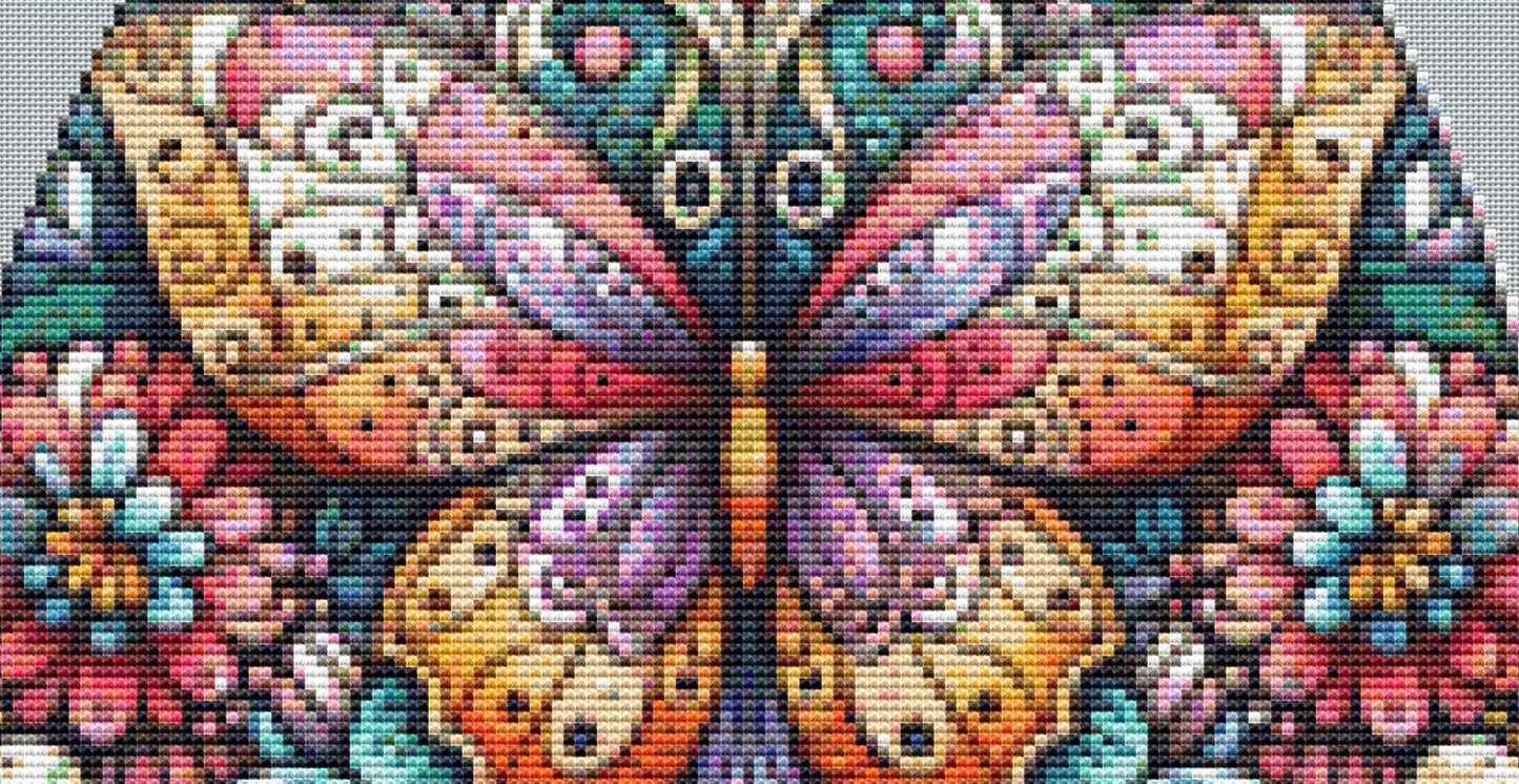 Easter Egg Mandala 2 counted cross stitch pattern by ©Adobe Ext License