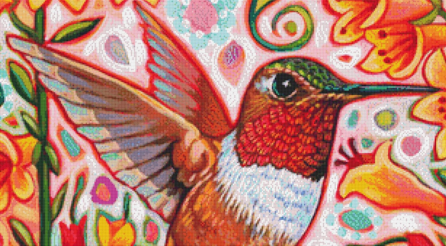 Spreading Joy 1 counted cross stitch pattern by Peggy Davis/Porterfields Fine Art Licensing