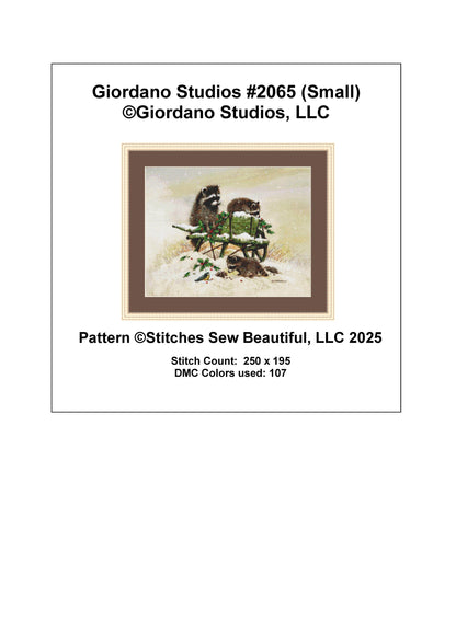 Giordano Studios #2065 (Small) counted cross stitch pattern by Giordano Studios, LLC