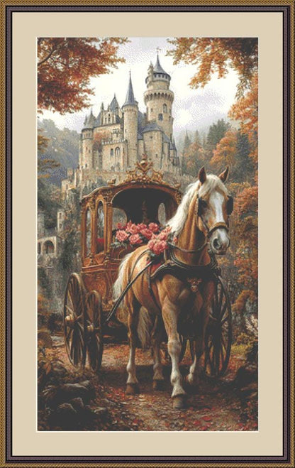 The Tour counted cross stitch pattern by Eder Jose Rosa