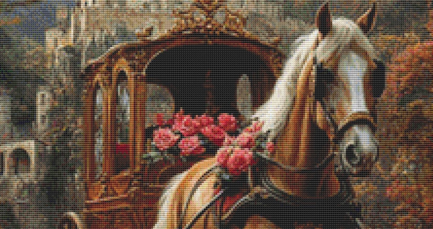 The Tour counted cross stitch pattern by Eder Jose Rosa