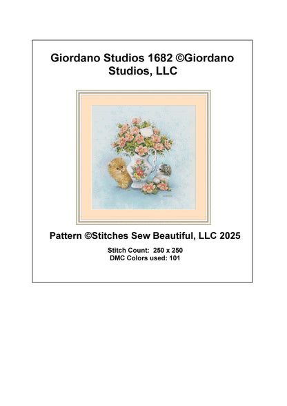 Giordano Studios 1682 (Small) counted cross stitch pattern by Giordano Studios, LLC