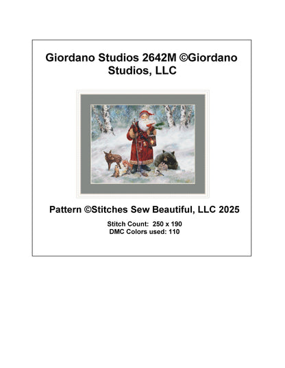 Giordano Studios 2642M (Small) counted cross stitch pattern by Giordano Studios, LLC