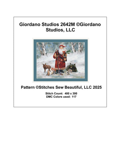 Giordano Studios 2642M counted cross stitch pattern by Giordano Studios, LLC