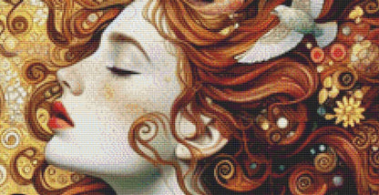 Mother Earth counted cross stitch pattern by Ana Dias